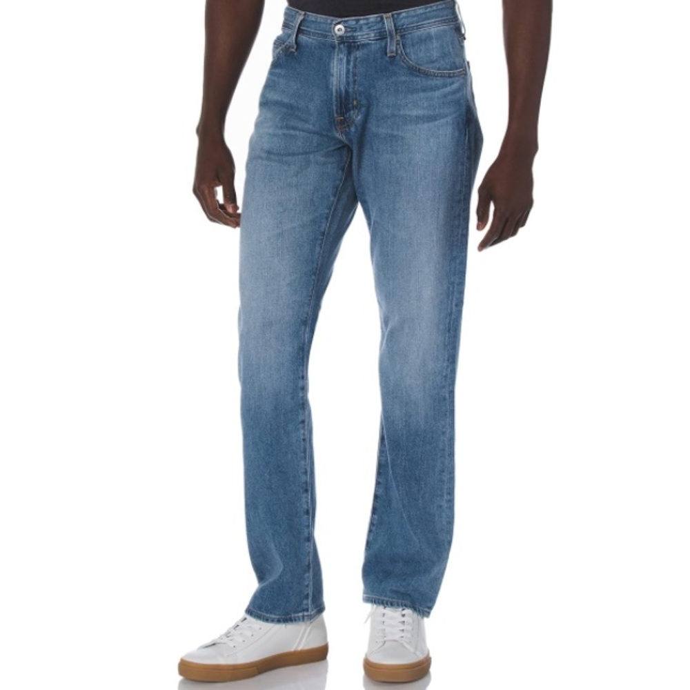 AG Adriano Goldschmied Men's The Protégé Straight Leg Denim Pant EUC 34x34